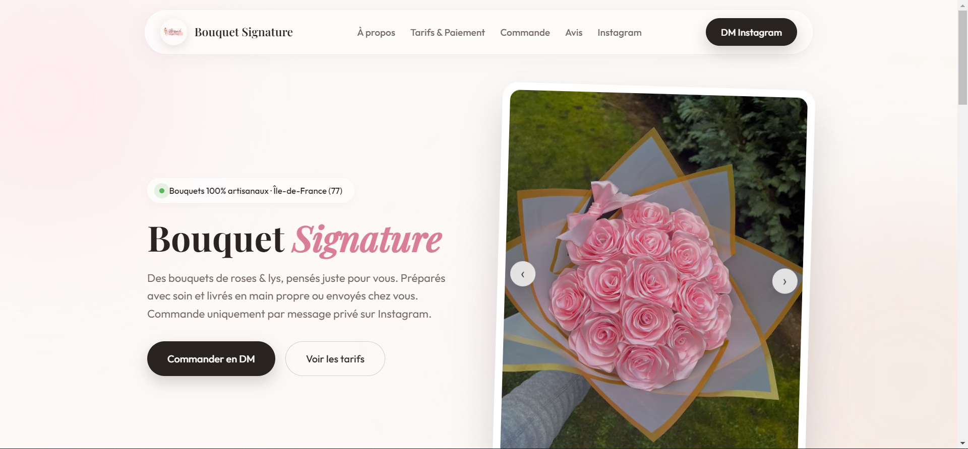 Bouquet Signature